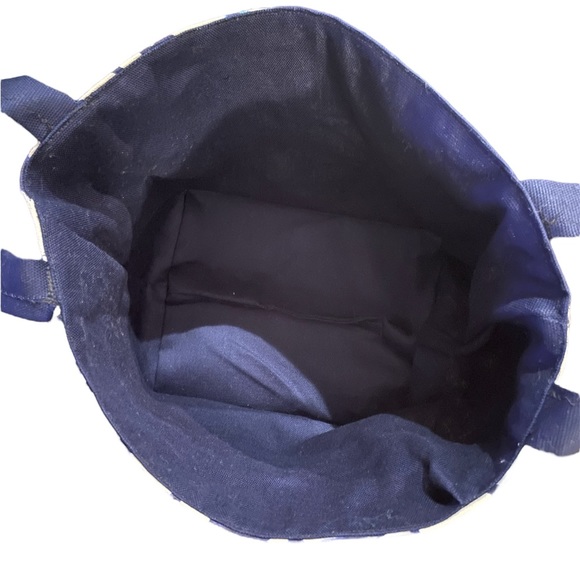 Canvas lined basket, catch-all, Easter, organize, unique, sunflowers. 2 designs - Picture 5 of 7